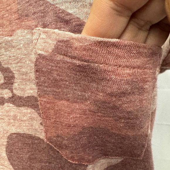 Zadig & Voltaire Awa Camo T-Shirt Pink - Picture 6 of 8